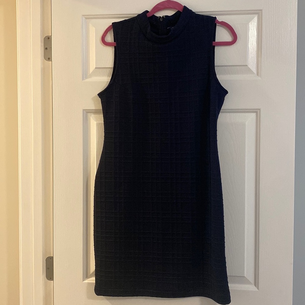 Sharagano Navy dress. Size 10. New with tags!